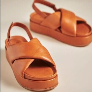 Anthropologie Silent D Pier Slingback Sandals